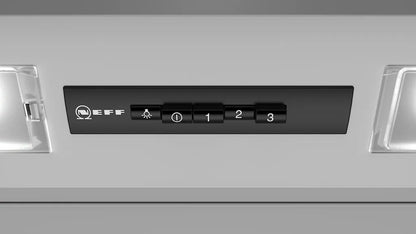 Neff D64MAC1X0B, Integrated cooker hood