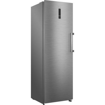 Midea MDRU385MTE46 Frost Free Upright Freezer - Brushed Steel