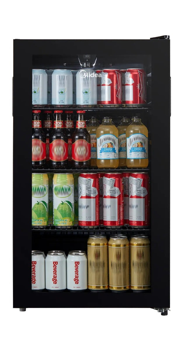 Midea MDRW150FGG22B 115 Can Beverage Cooler - Black