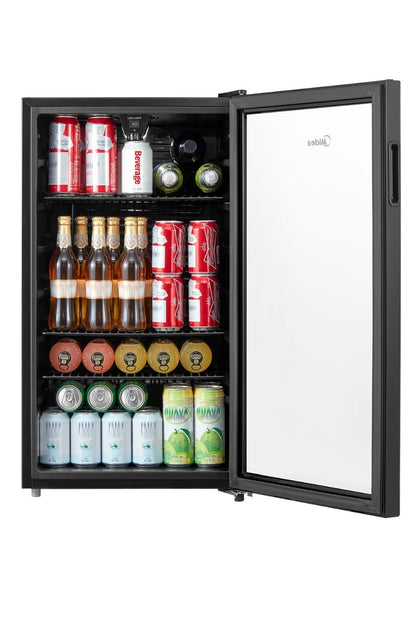 Midea MDRW150FGG22B 115 Can Beverage Cooler - Black
