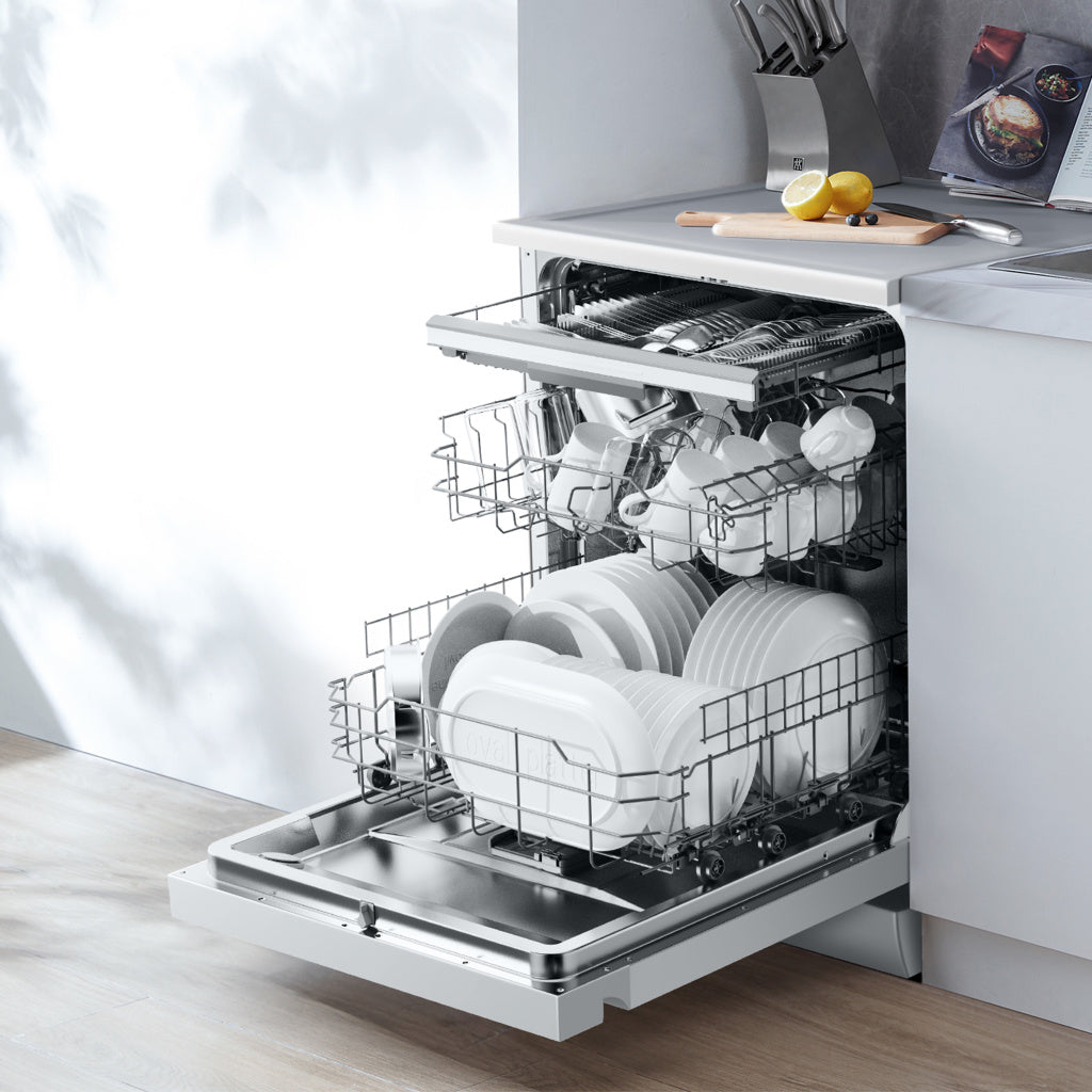 Midea MDWEF1433D(SS)-WG-UK 60cm Dishwasher - Inox