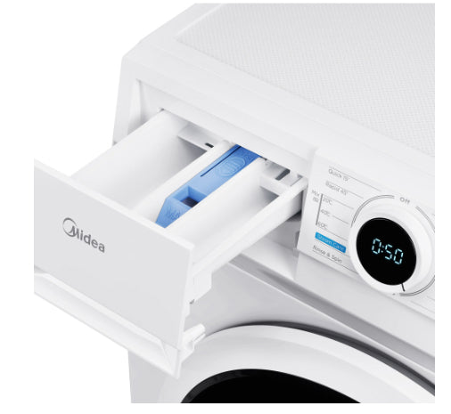 Midea MF100W100BA/W-UK 10KG 1400 spin Washing Machine - White