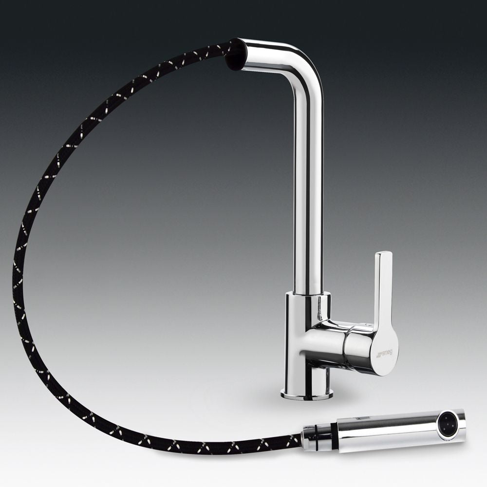Smeg MID1CR Pull Out Mixer Tap - Chrome