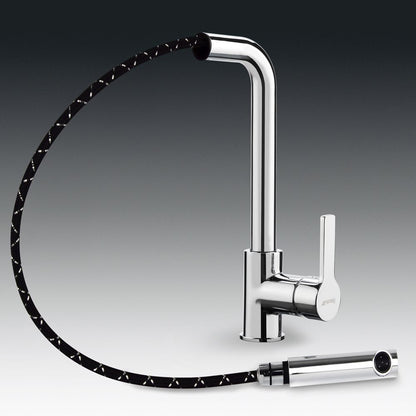 Smeg MID1CR Pull Out Mixer Tap - Chrome