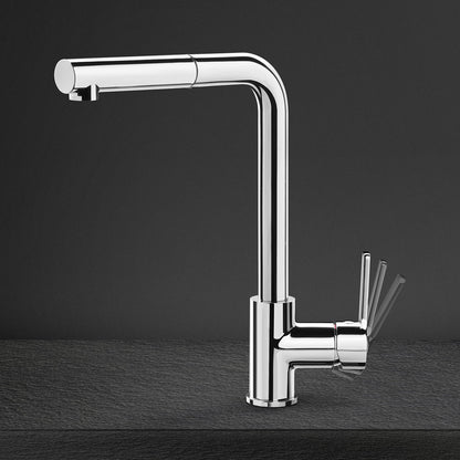 Smeg MID1CR Pull Out Mixer Tap - Chrome