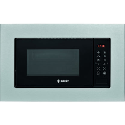 Indesit MWI 120 GX UK Built-in Microwave with Grill - Stainless Steel