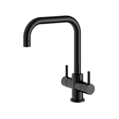 Aqualla NA-KM-BSS Nina Kitchen Mixer - Black Stainless Steel