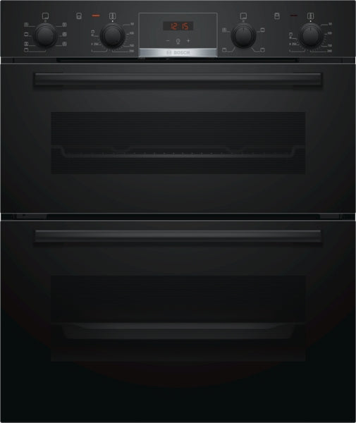 Bosch Series 4 NBS533BB0B Built-Under Electric Double Oven - Black