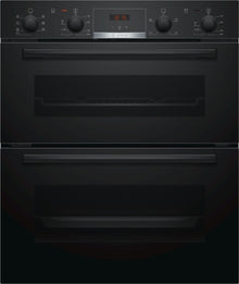 Bosch Series 4 NBS533BB0B Built-Under Electric Double Oven - Black