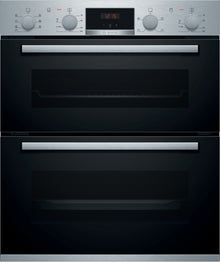 Bosch Series 4 NBS533BS0B Built-Under Electric Double Oven - Stainless Steel