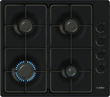 Bosch PBP6B6K60 60cm 4 Burner Gas Hob – Black