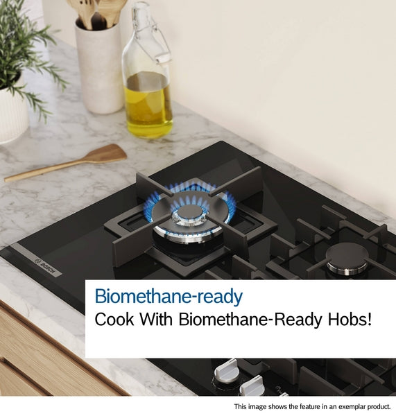 Bosch PCQ7A5I90 Series 6 75cm 5 Burner Gas Hob - Stainless Steel