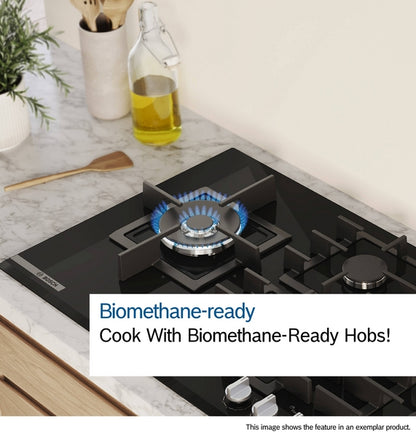 Bosch PCQ7A5I90 Series 6 75cm 5 Burner Gas Hob - Stainless Steel