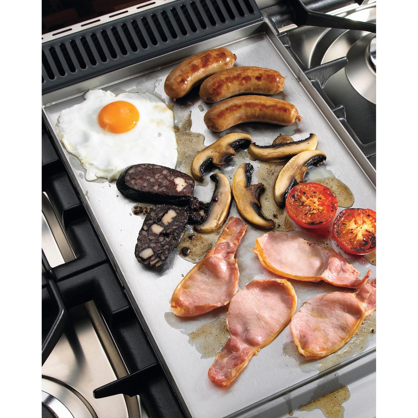 Ilve Roma PD10FWE3SS 100cm Dual Fuel Range Cooker - Stainless Steel