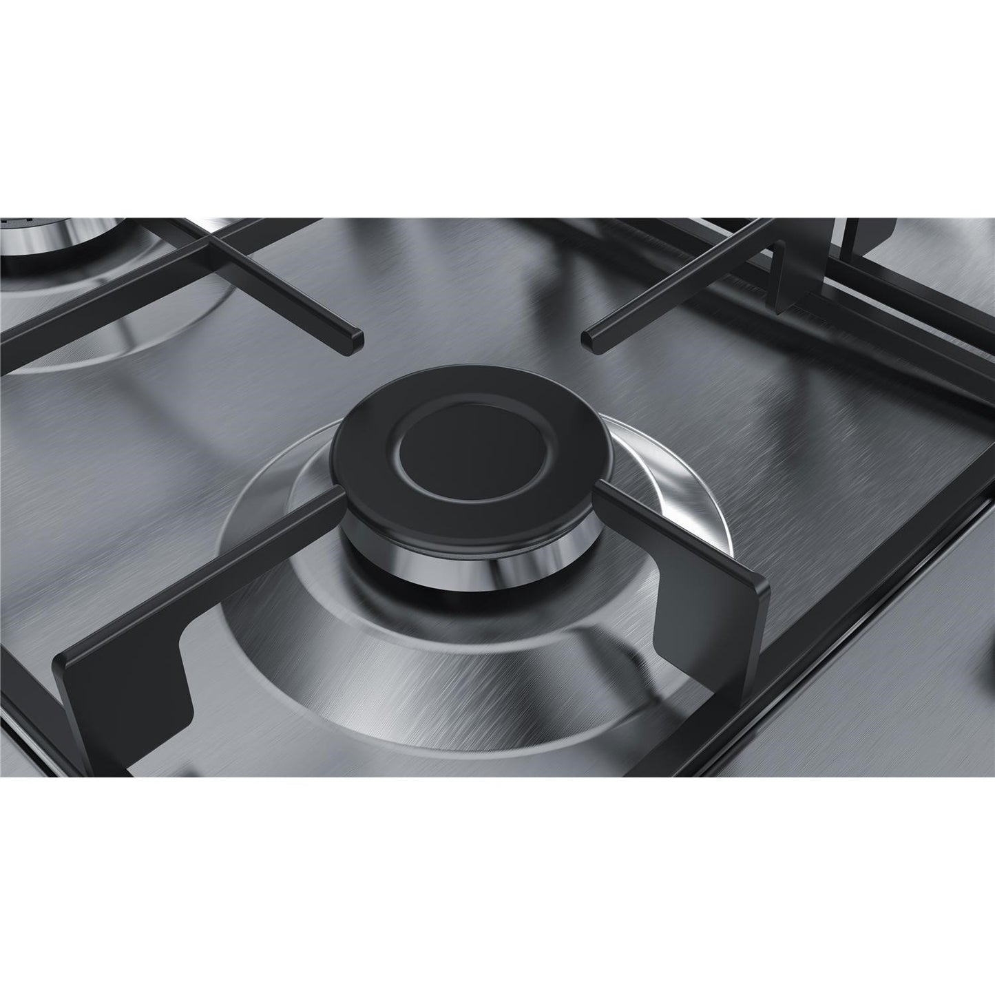 *DISPLAY MODEL* Bosch PGP6B5B60 Serie 4 60cm Four Burner Gas Hob - Stainless Steel