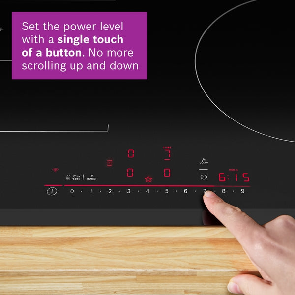 Bosch PIV831HB1E Series 6 80cm 5 Zone Induction Hob
