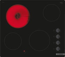 Bosch PKE611CA3E Series 2 60cm 4 Zone Ceramic Hob - Black