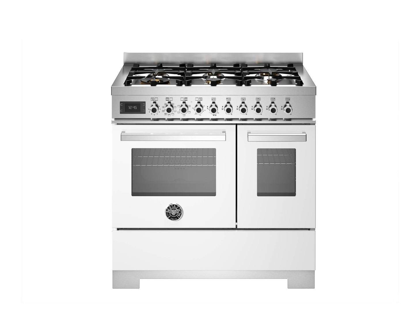 Bertazzoni PRO96L2EBIT2 Professional Series 90cm Dual Fuel Range Cooker - White