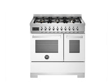 Bertazzoni PRO96L2EBIT2 Professional Series 90cm Dual Fuel Range Cooker - White