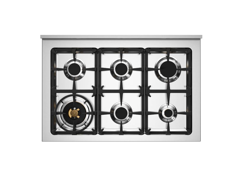 Bertazzoni PRO96L2EBIT2 Professional Series 90cm Dual Fuel Range Cooker - White