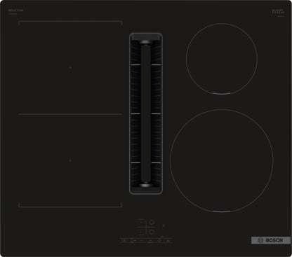 Bosch PVS611B16E Series 4 60cm 4 Zone Venting Induction Hob with Combi Zone