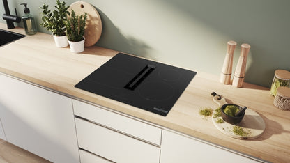 Bosch PVS611B16E Series 4 60cm 4 Zone Venting Induction Hob with Combi Zone