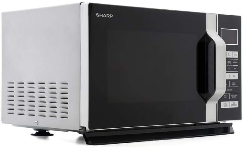 Sharp R360SLM 23L 900W Freestanding Microwave Oven - Silver