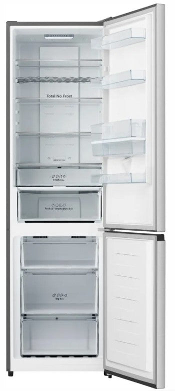 Hisense RB435N4WCE 60/40 Frost Free Fridge Freezer - Stainless Steel