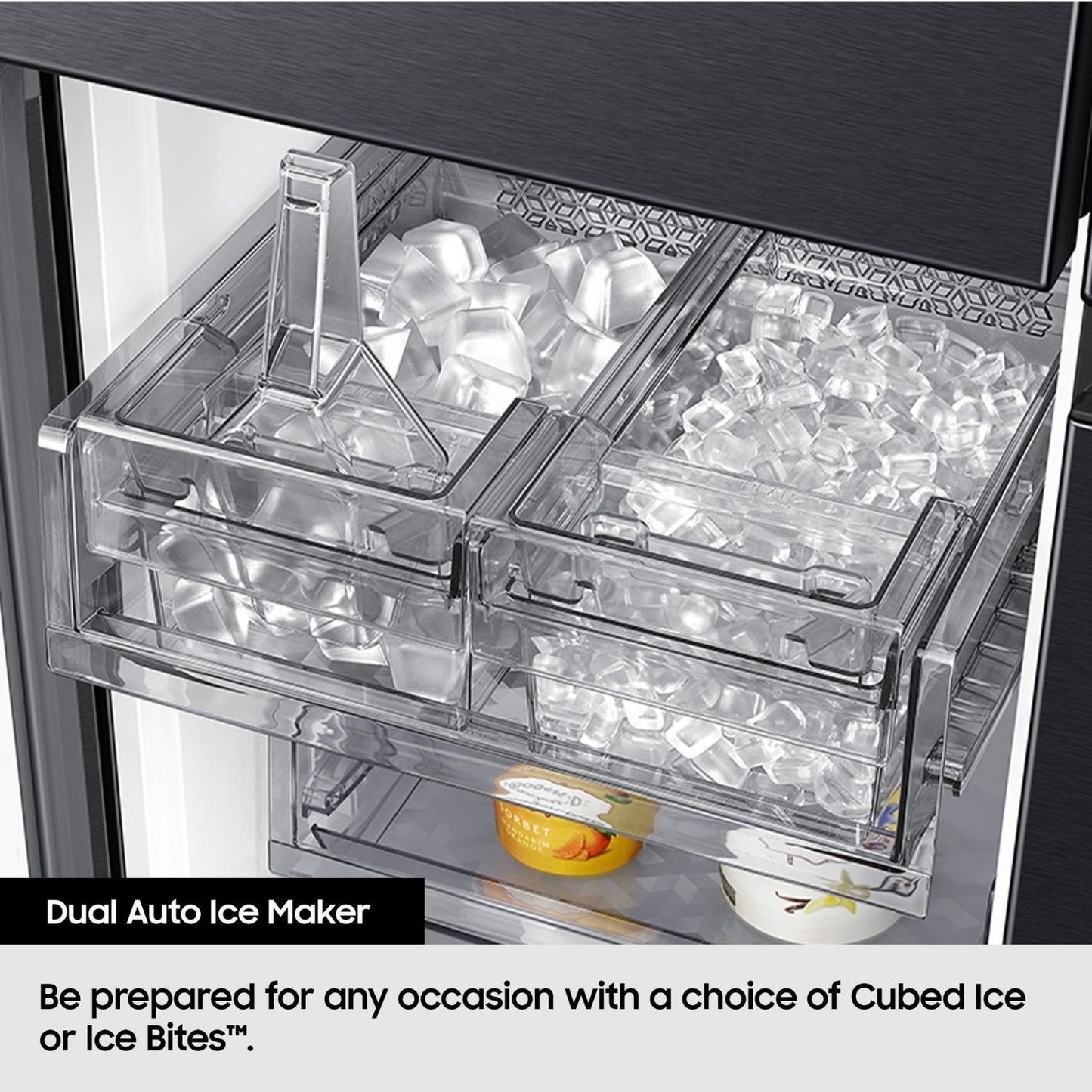 Samsung RF24BB620ES9EU Series 7 American Fridge Freezer - Silver