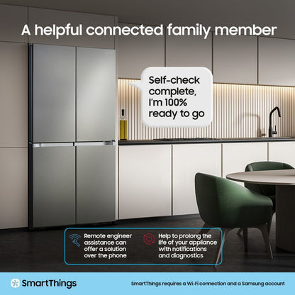 Samsung RF24BB620ES9EU Series 7 American Fridge Freezer - Silver