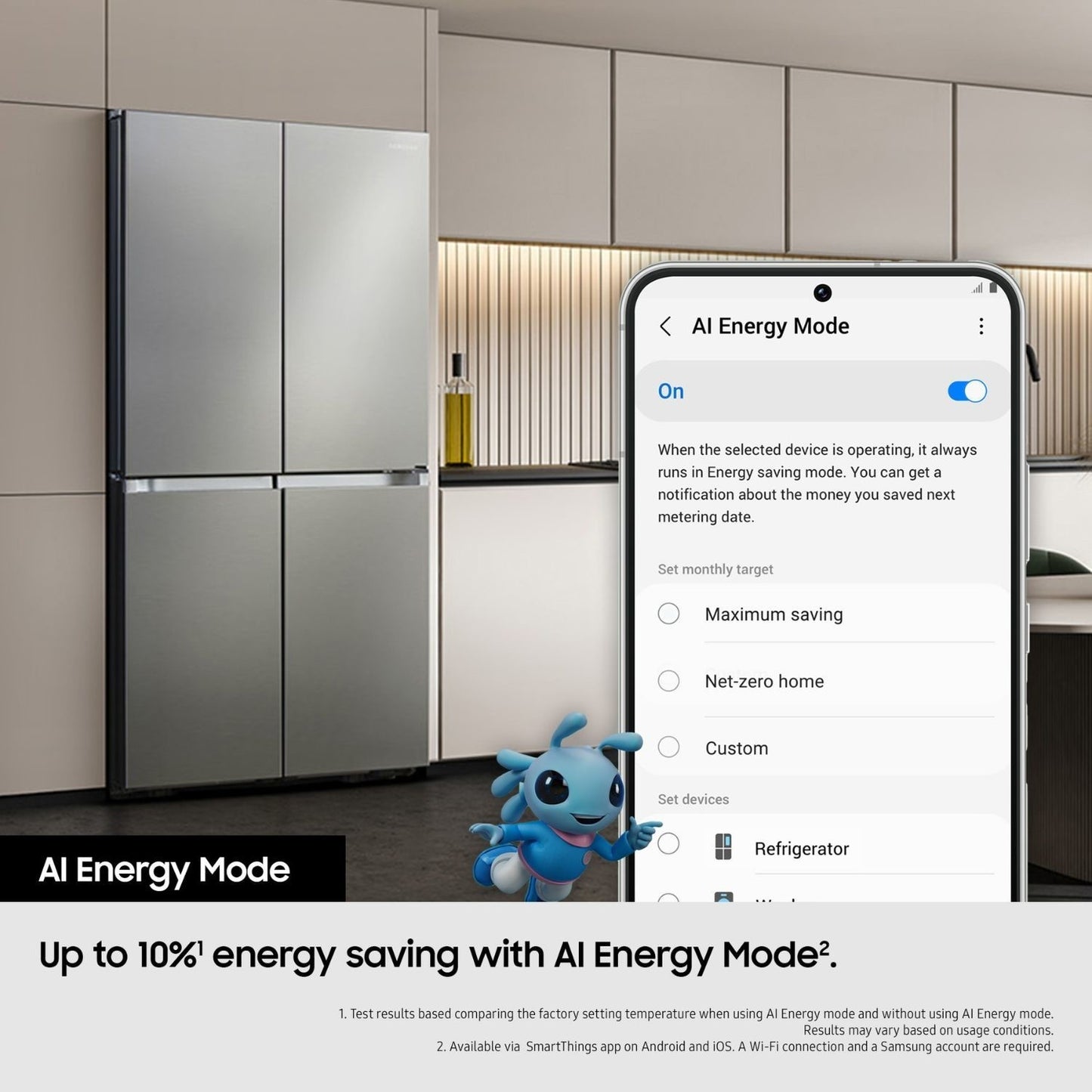 Samsung RF24BB620ES9EU Series 7 American Fridge Freezer - Silver