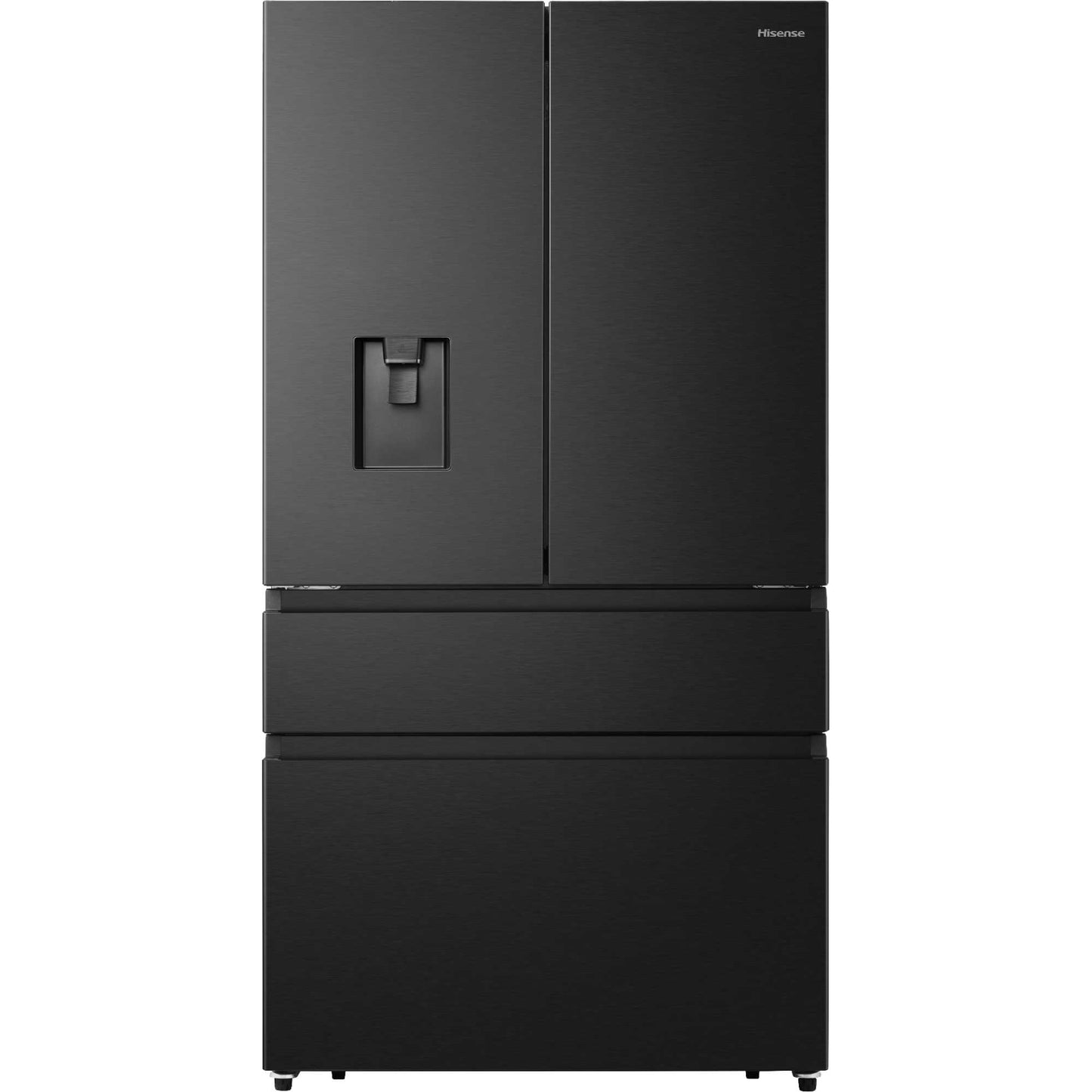 Hisense RF749N4SWFE PureFlat French Door American Fridge Freezer - Black