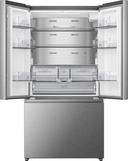 Hisense RF815N4SESE Fridge Freezer - Stainless Steel