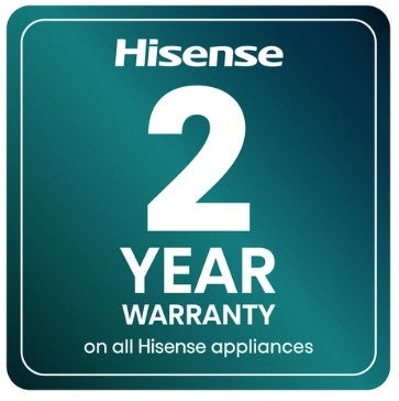 Hisense RB435N4WCE 60/40 Frost Free Fridge Freezer - Stainless Steel