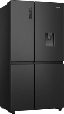 Hisense RS840N4WFE Fridge Freezer - Black