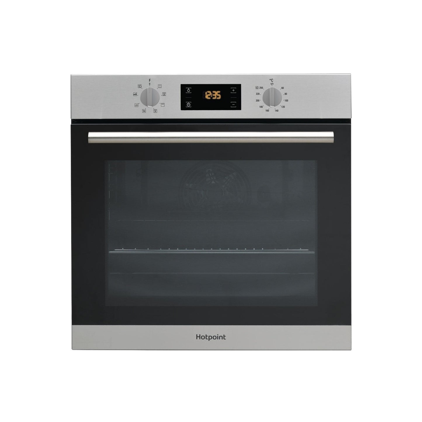 *DISPLAY MODEL* Hotpoint SA2540HIX Electric Fan Assisted Single Oven - Stainless Steel