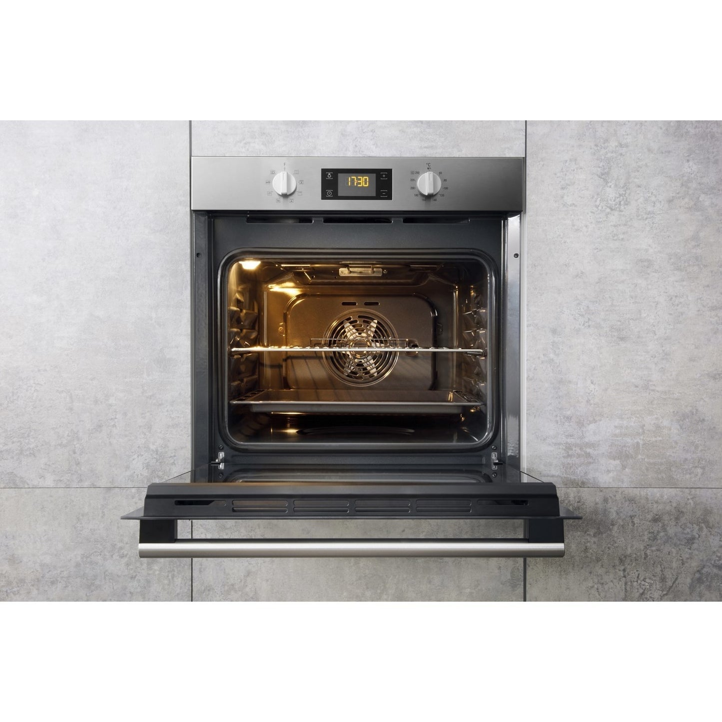 *DISPLAY MODEL* Hotpoint SA2540HIX Electric Fan Assisted Single Oven - Stainless Steel