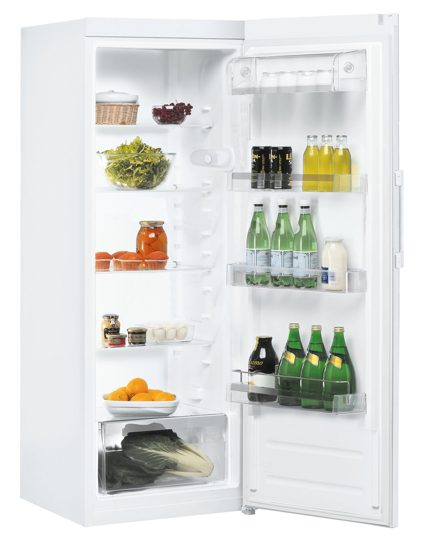 Indesit SI62W Freestanding Tall Fridge - White