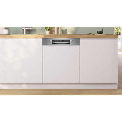 Bosch SMI2HTS06G Series 2 Semi-Integrated Dishwasher - Stainless Steel