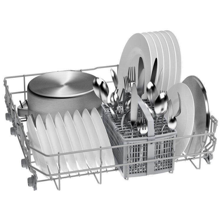 Bosch SMI2HTS06G Series 2 Semi-Integrated Dishwasher - Stainless Steel