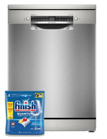 Bosch SMS4EKI06G Series 4 Freestanding Dishwasher - Silver
