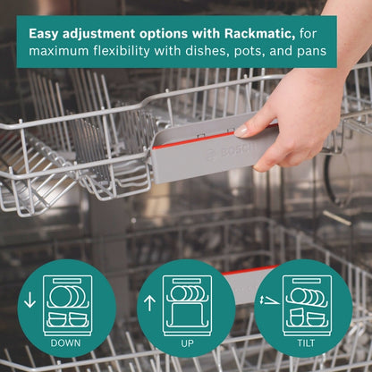 Bosch SMS4EKI06G Series 4 Freestanding Dishwasher - Silver