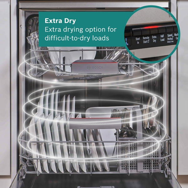 Bosch SMS4EKI06G Series 4 Freestanding Dishwasher - Silver