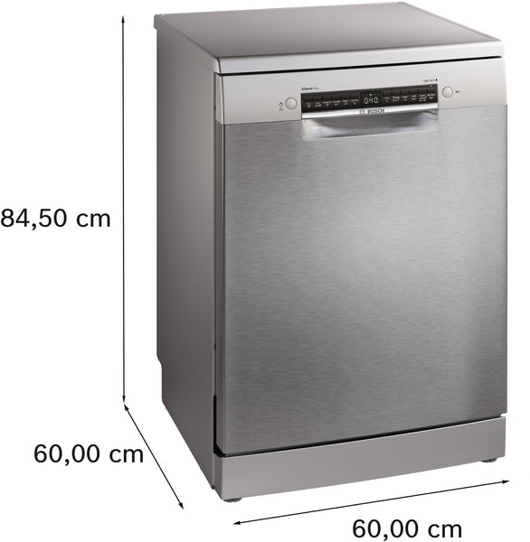 Bosch SMS4EKI06G Series 4 Freestanding Dishwasher - Silver