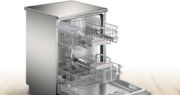 Bosch SMS4EKI06G Series 4 Freestanding Dishwasher - Silver