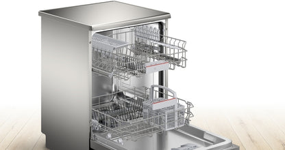 Bosch SMS4EKI06G Series 4 Freestanding Dishwasher - Silver