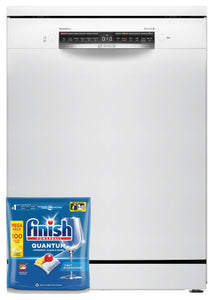 Bosch SMS4EMW06G 60cm Series 4 Freestanding Dishwasher - White