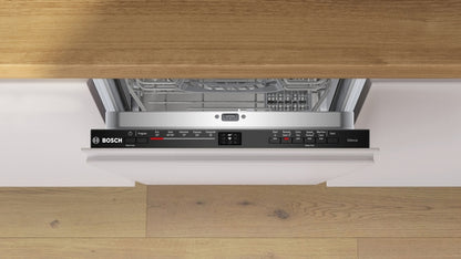Bosch SPV2HKX42G Series 2 Integrated Slimline Dishwasher - Smart Wi-Fi Black control panel