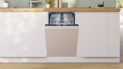 Bosch SPV2HKX42G Series 2 Integrated Slimline Dishwasher - Smart Wi-Fi Black control panel