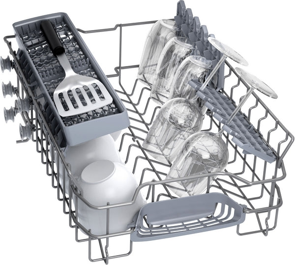Bosch SPV2HKX42G Series 2 Integrated Slimline Dishwasher - Smart Wi-Fi Black control panel
